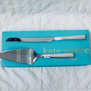 KATE SPADE- 2 Piece Dessert Set